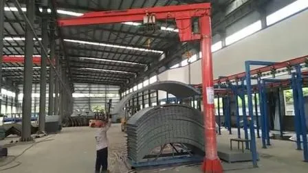 Promotional Various Durable Usin360 Rotating Base Mounted Pillar Coumn Mounted Portable Rotating Jib Crane 2t 5t 10t 15t