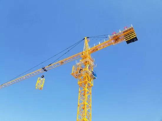 Китайский производитель башенных кранов Suntec Construction Башенный кран с стрелой длиной 60 метров 8 тонн Qtz80